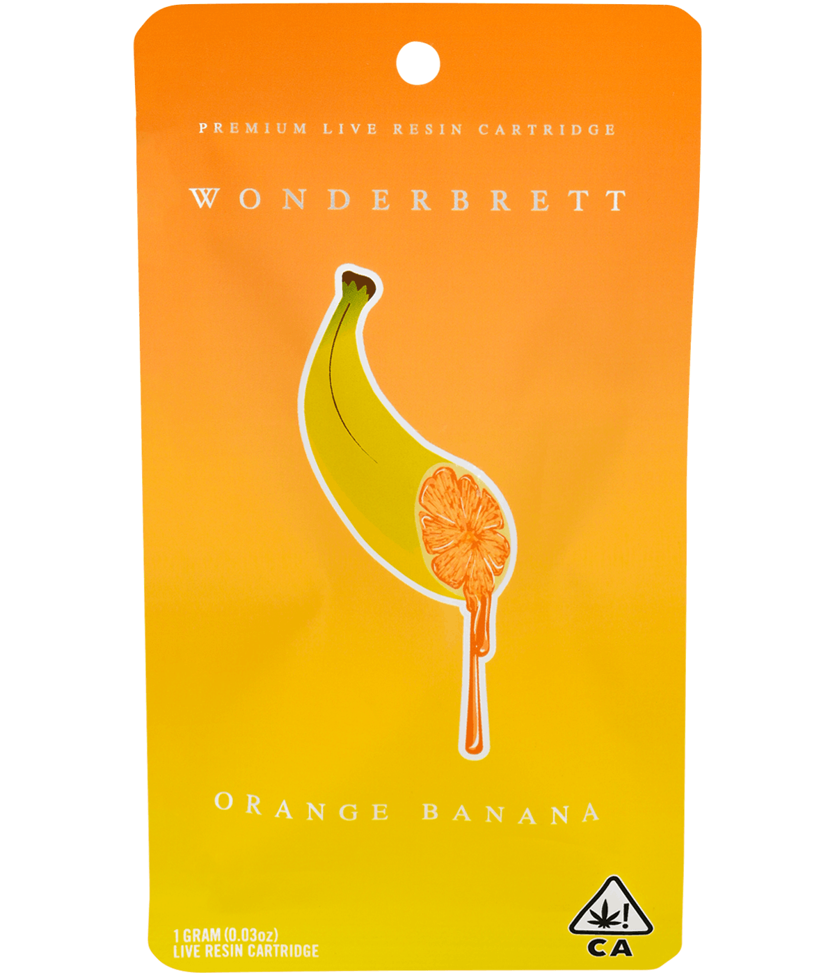 Photograph of product: WONDERBRETT 14G - ORANGE BANANA