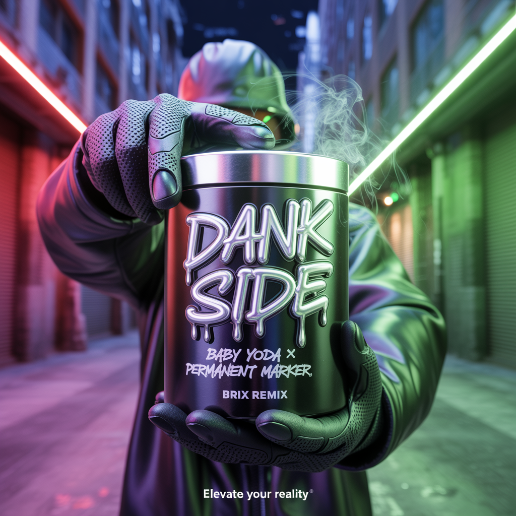 Photograph of product: Brix Oui'd The Dank Side 1g Pre Roll (I) 00311