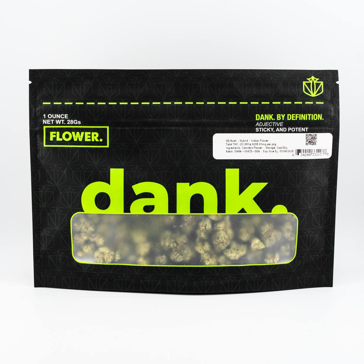 Photograph of product: OG KUSH (1 OZ) - 28g