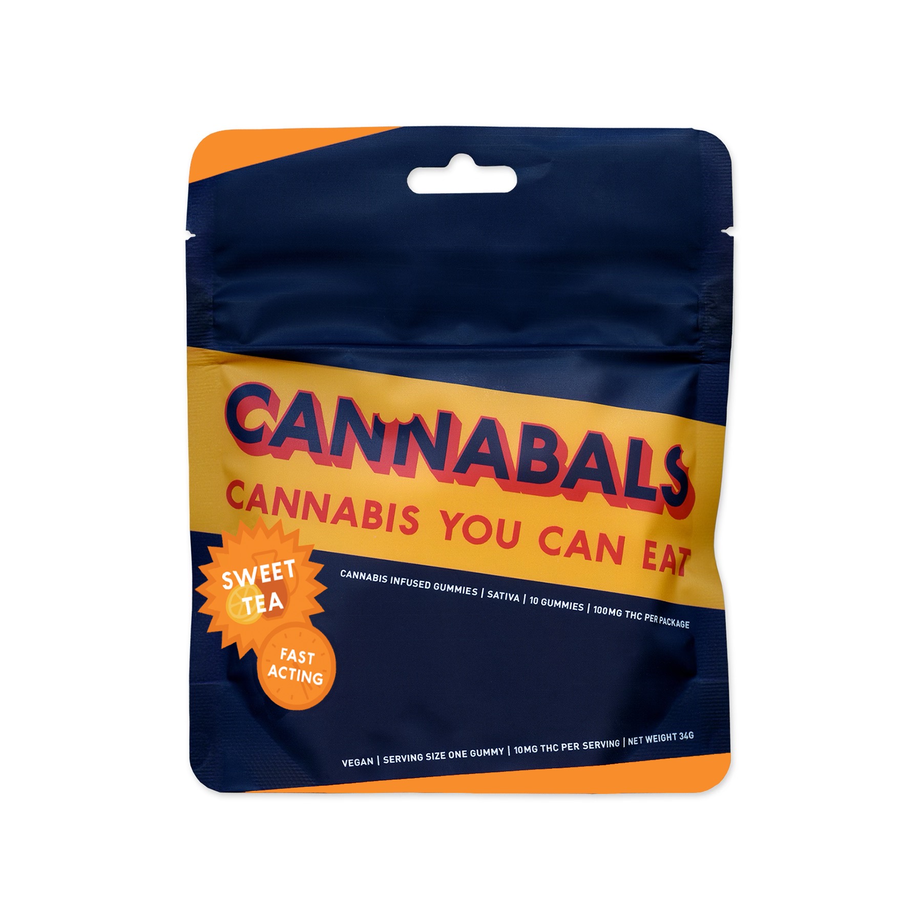 Photograph of product: Cannabals | Sweet Tea | 100mg