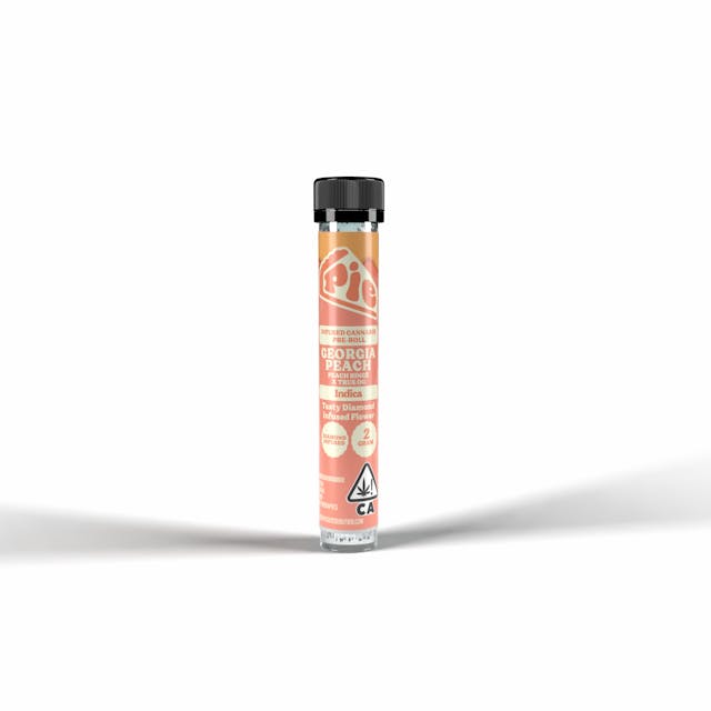 Photograph of product: Pie | 1gx2pk - Georgia Peach - Infused Pre-rolls - Oui'd - 