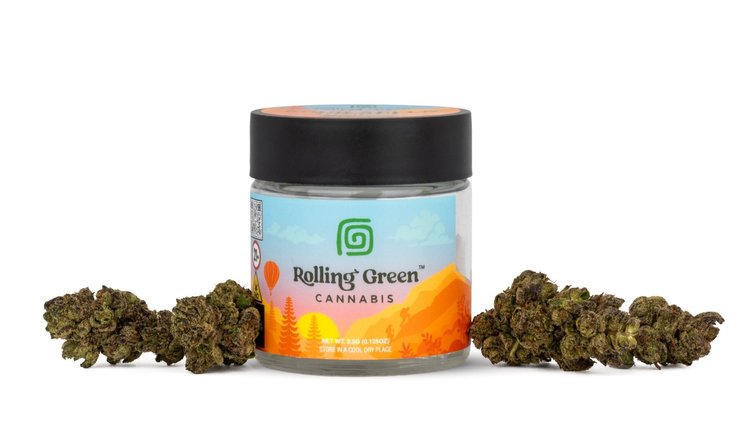 Photograph of product: Rolling Green Jar Sherbcream - 3.5g