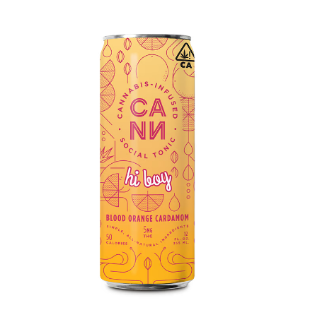Photograph of Product: CANN Hi Boys Blood Orange Cardamom 4pk