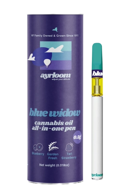 Photograph of product: Blue Widow - AIO (0.5g)