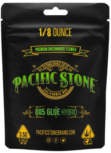Photograph of product: PACIFIC STONE 3.5G 805 GLUE $25 | NON-OUID! ACCESSORY $14 | OUID! GOOD $3.1 | EXCISE TAX $0.589
