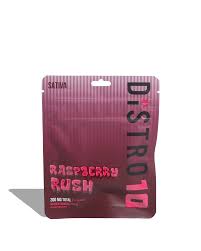 Photograph of product: 200mg Distro 10- Raspberry Rush
