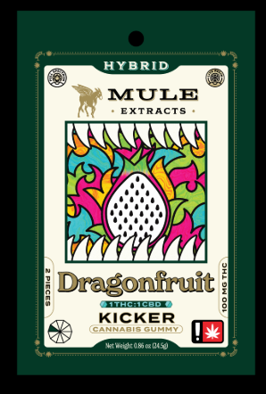 Photograph of product: Dragonfruit 1:1 - 2pk/20mg (10mg TH-oui each)