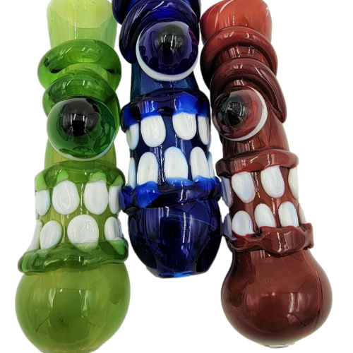 Photograph of product: 3" Cyclops Army Chillum