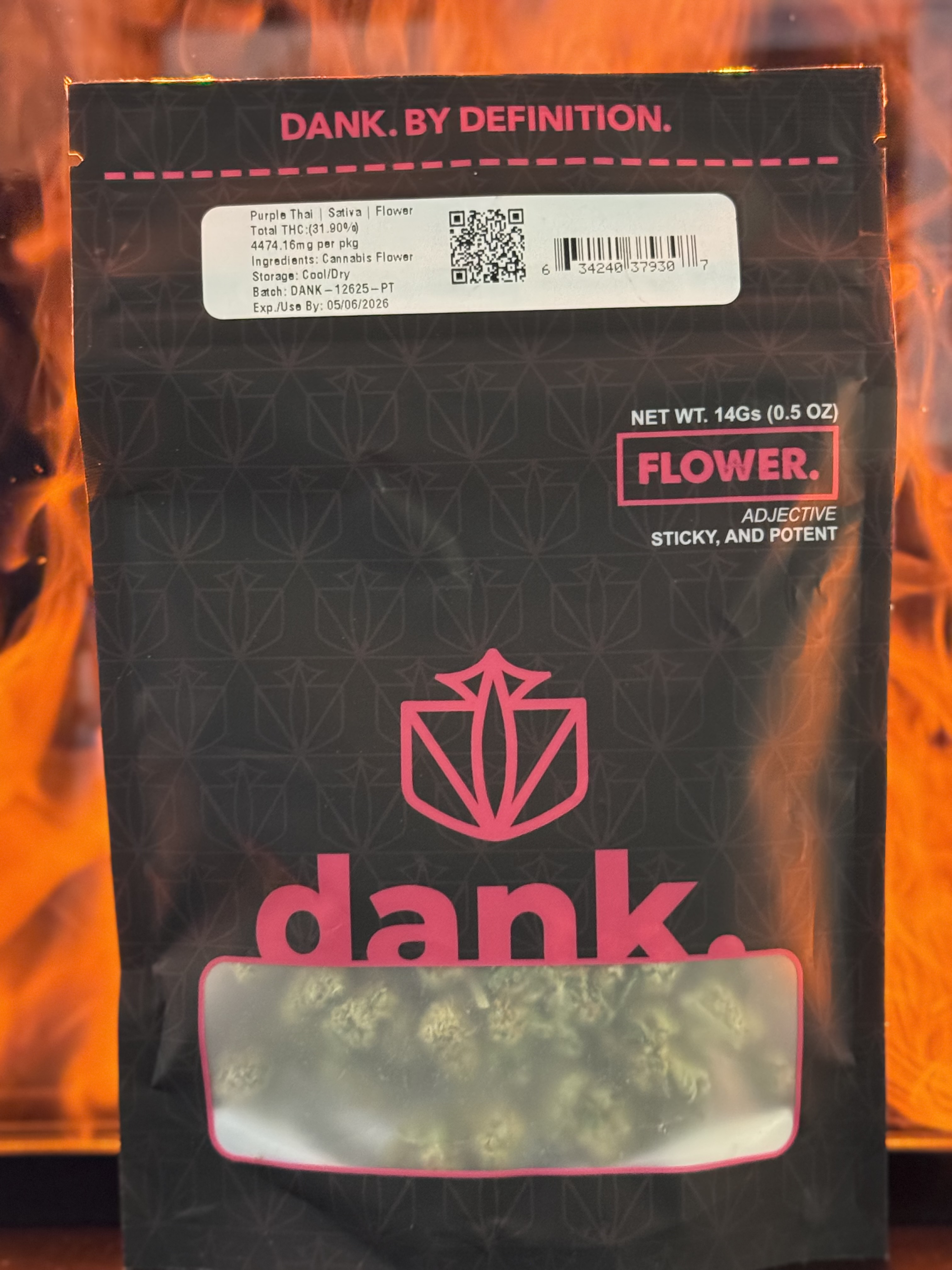 Photograph of product: Dank | Purple Thai | 14g