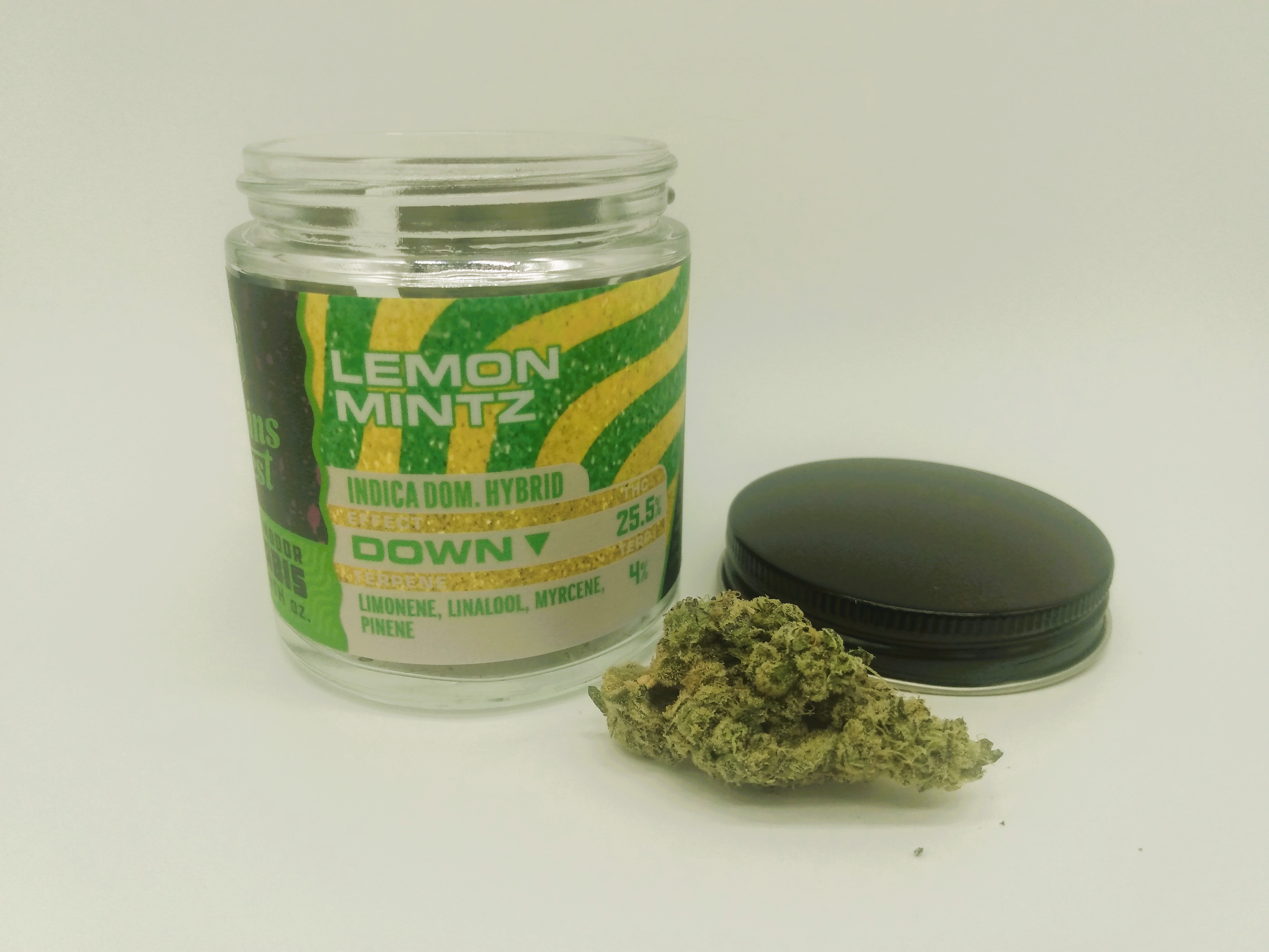 Photograph of Product: Forbins Finest | Lemon Mintz | Flower | 3.5g | 25.6% THC
