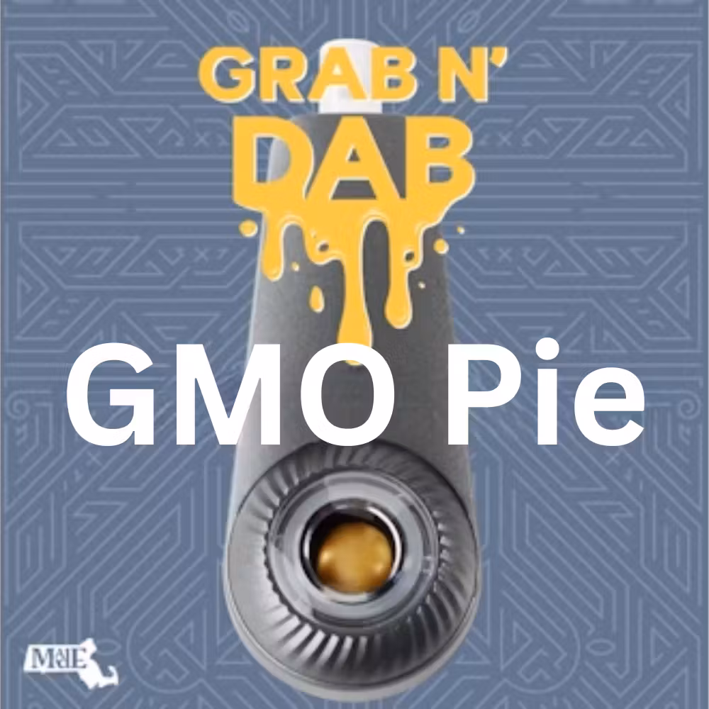 Photograph of product: 0.3g GMO Pie Grab N' Dab Live Rosin | TAX INCLUDED