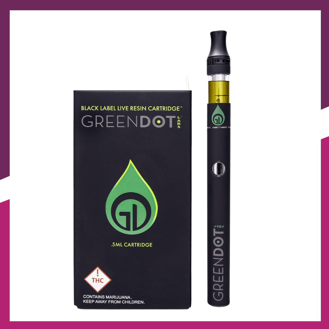 Photograph of product: Green Dot Labs | Thunderdome | Live Resin Cartridge