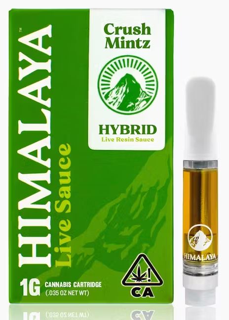 Photograph of product: CRUSHMINTZ 1G (LIVE RESIN)