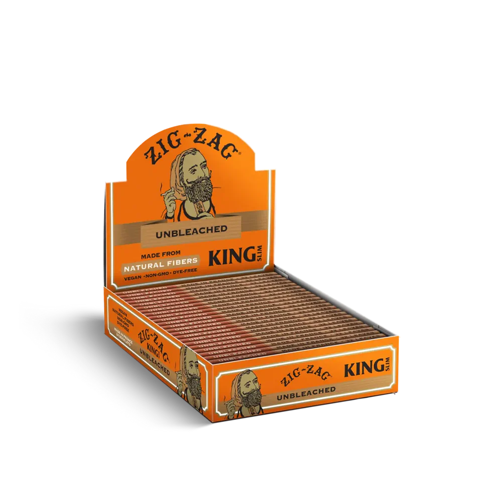Photograph of product: Zig Zag Unbleached Papers King Size