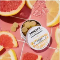 Photograph of product: Fruit Chew - Mindy's Botanical White Grapefruit Gummies 20pk