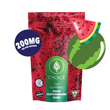 Photograph of product: Choice Labs | Watermelon Kush | 200mg | Gummies