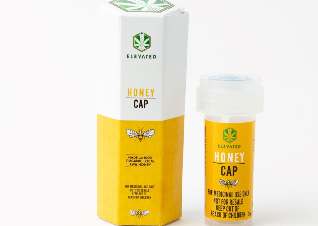 Photograph of product: Elevated - Wild Honey Caps (H) - 100mg