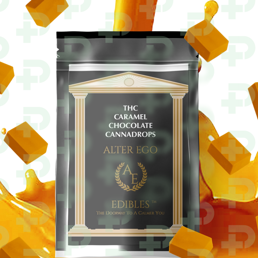 Photograph of product: Alter Ego - Salted Caramel Cannadrops 200mg