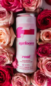 Photograph of product: Ayrloom Beverage Single Can (10mcTH-oui:10CBC/can) Sparkling Dry Cider- Rose