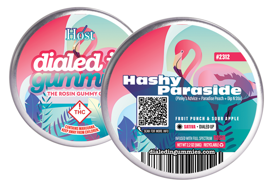 Photograph of product: au chocolaty Paradise [Batch #2312] Fruit Punch & Sour Apple Flavors | 100mg