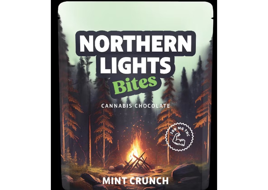 Photograph of product: Northern Lights FX | S'mores Chocolate Bites | 200mg