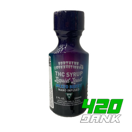 Photograph of product: Liquid Loud - 200mg Syrup - Soaring Strawberry