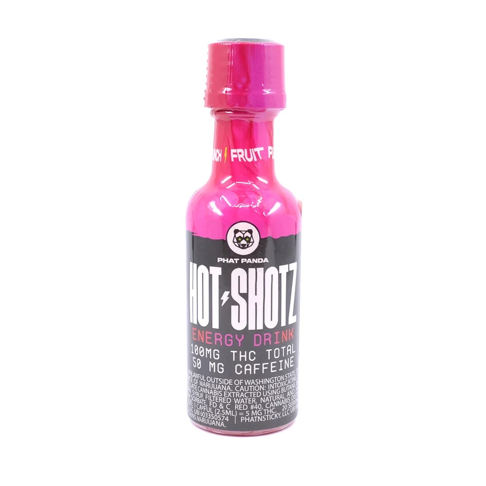 Photograph of product: Fruit Punch Caffeince Hot Shotz | 100mg