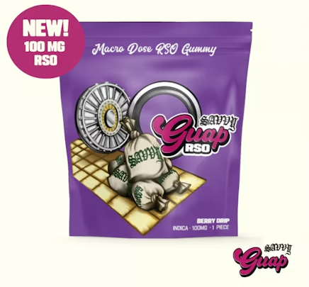 Photograph of product: Berry Drip - RSO Guap Gummy | 100mg
