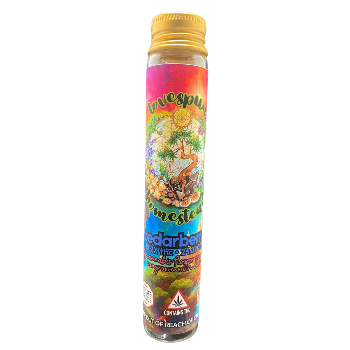 Photograph of product: Lovespun Homestead - Pre-Roll - Cedarberry