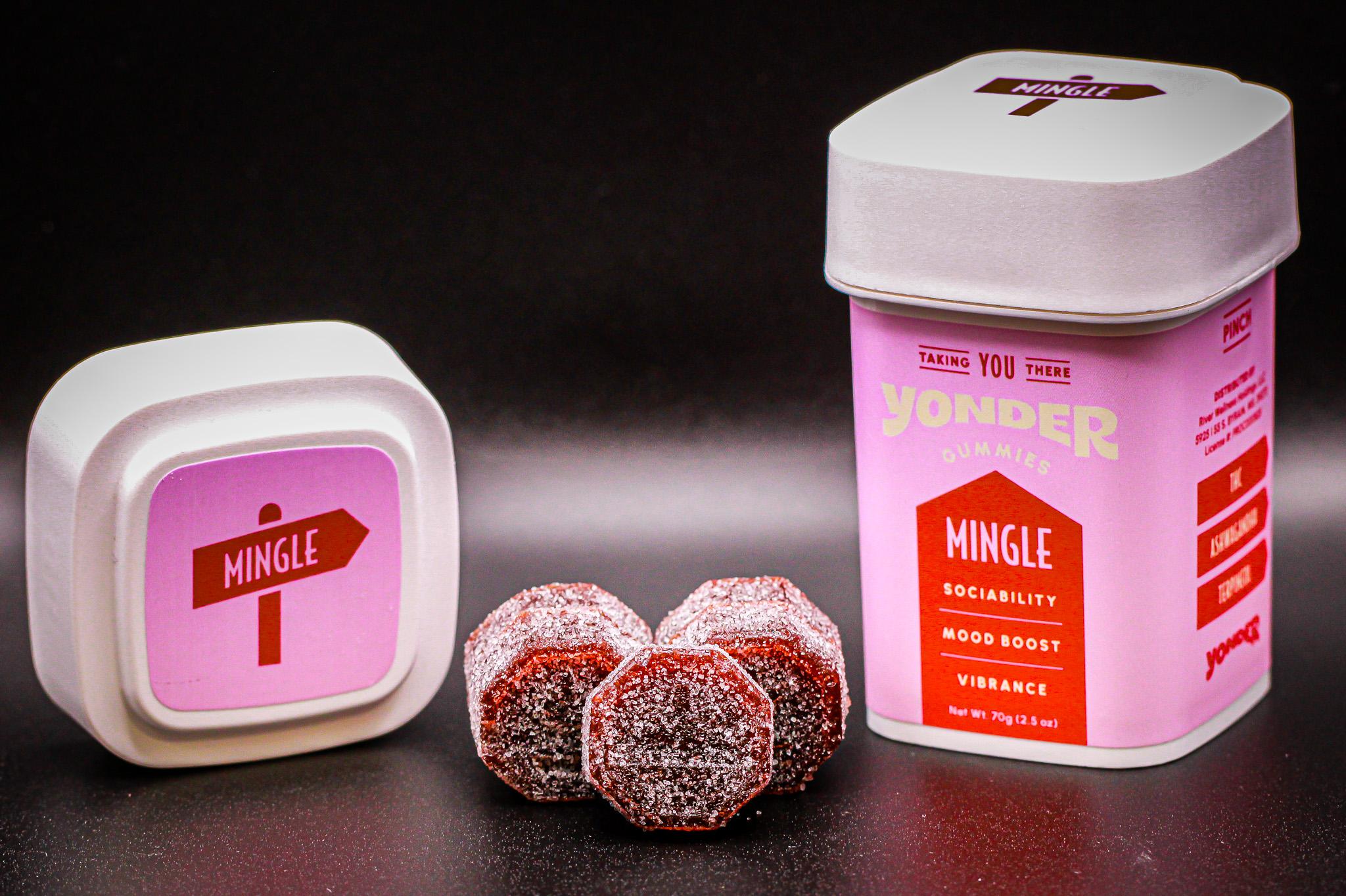 Photograph of Product: Yonder | 100mg | Doze Pomegranate | Indica