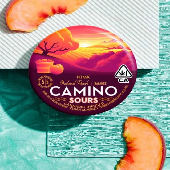 Photograph of product: [Camino] CBD Gummies - 1:1 - Sours Orchard Peach (H) - 