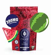 Photograph of product: Choice Chews 200mg Watermelon Kush