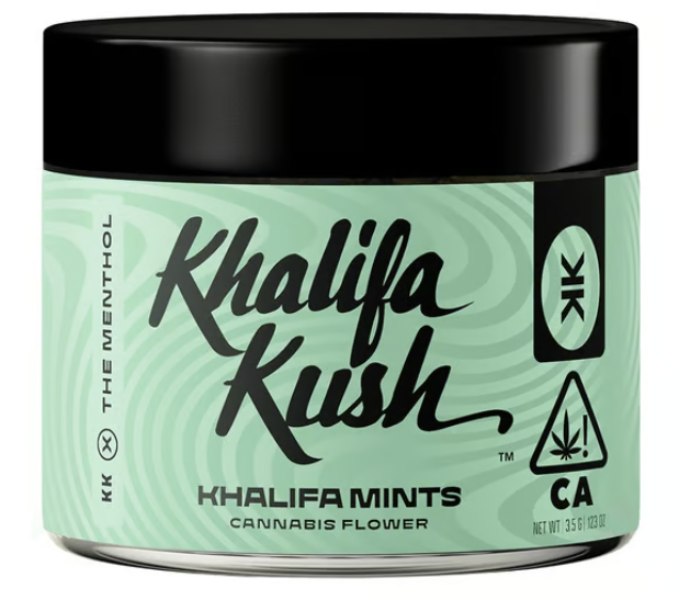 Photograph of product: Khalifa Kush | Khalifa Mints | 3.5g