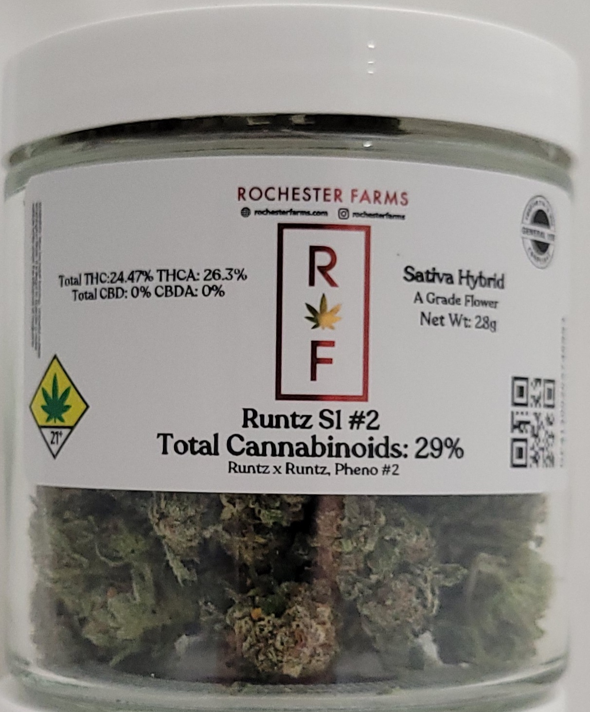 Photograph of product: Runtz S1 #2 | 28g *General Use Compliant*
