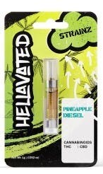 Photograph of product: Hella Strainz Cart - Pineapple Diesel