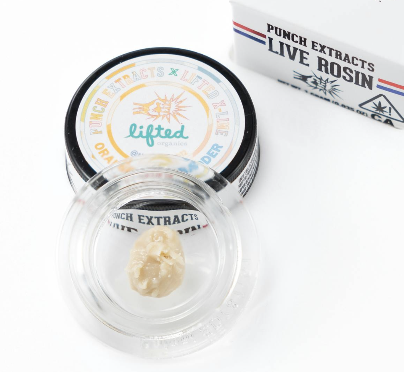 Photograph of product: Live Rosin | Orange OGKB Tier 4