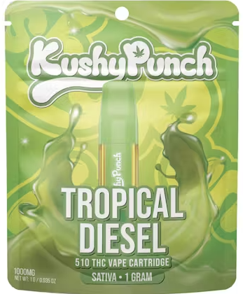 Photograph of product: Kushy Punch Tropical Diesel Cartridge Rec