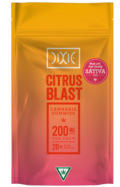 Photograph of product: Citrus Blast | Oui'd | Gummies 200mg