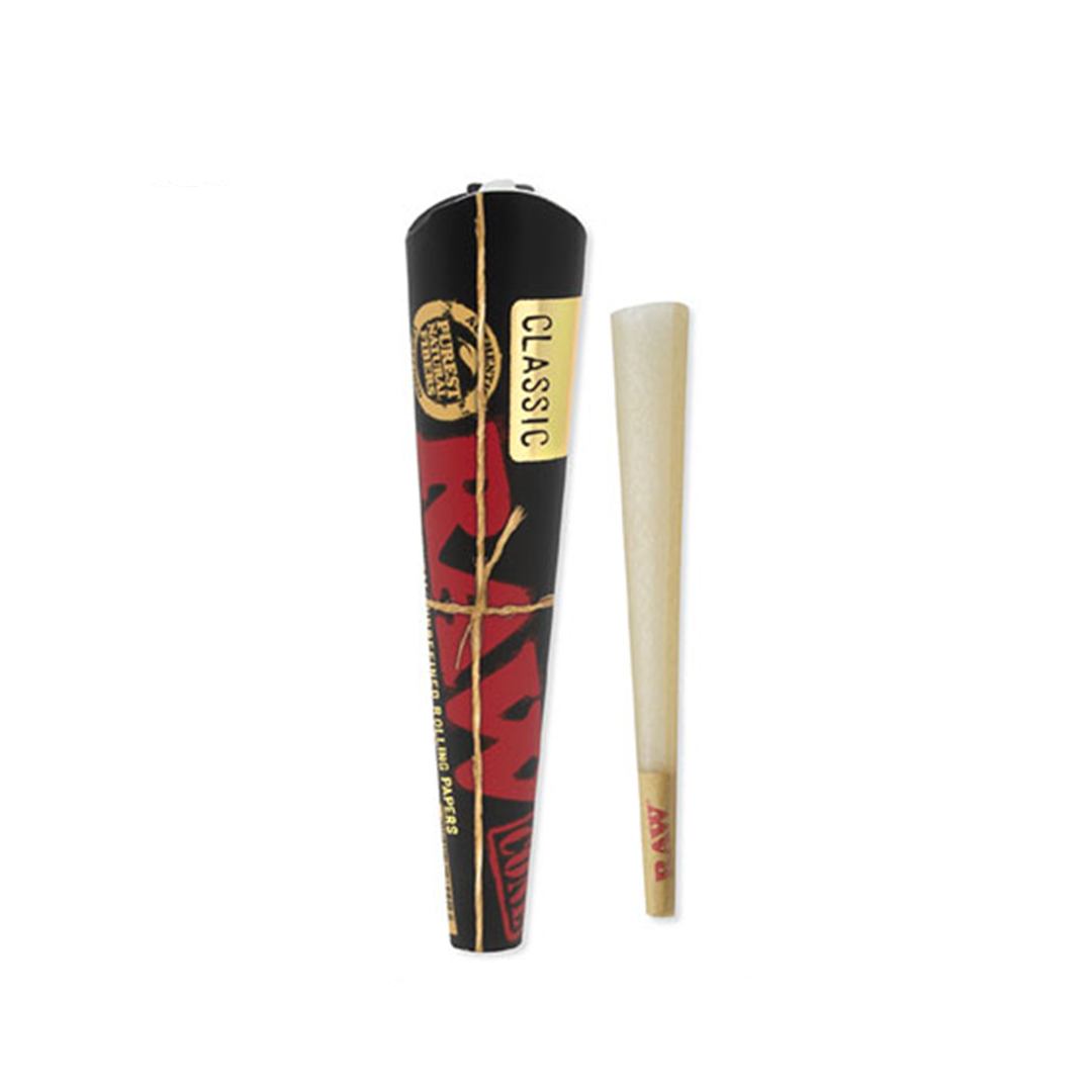 Photograph of product: RAW Black Cones 3 Pack