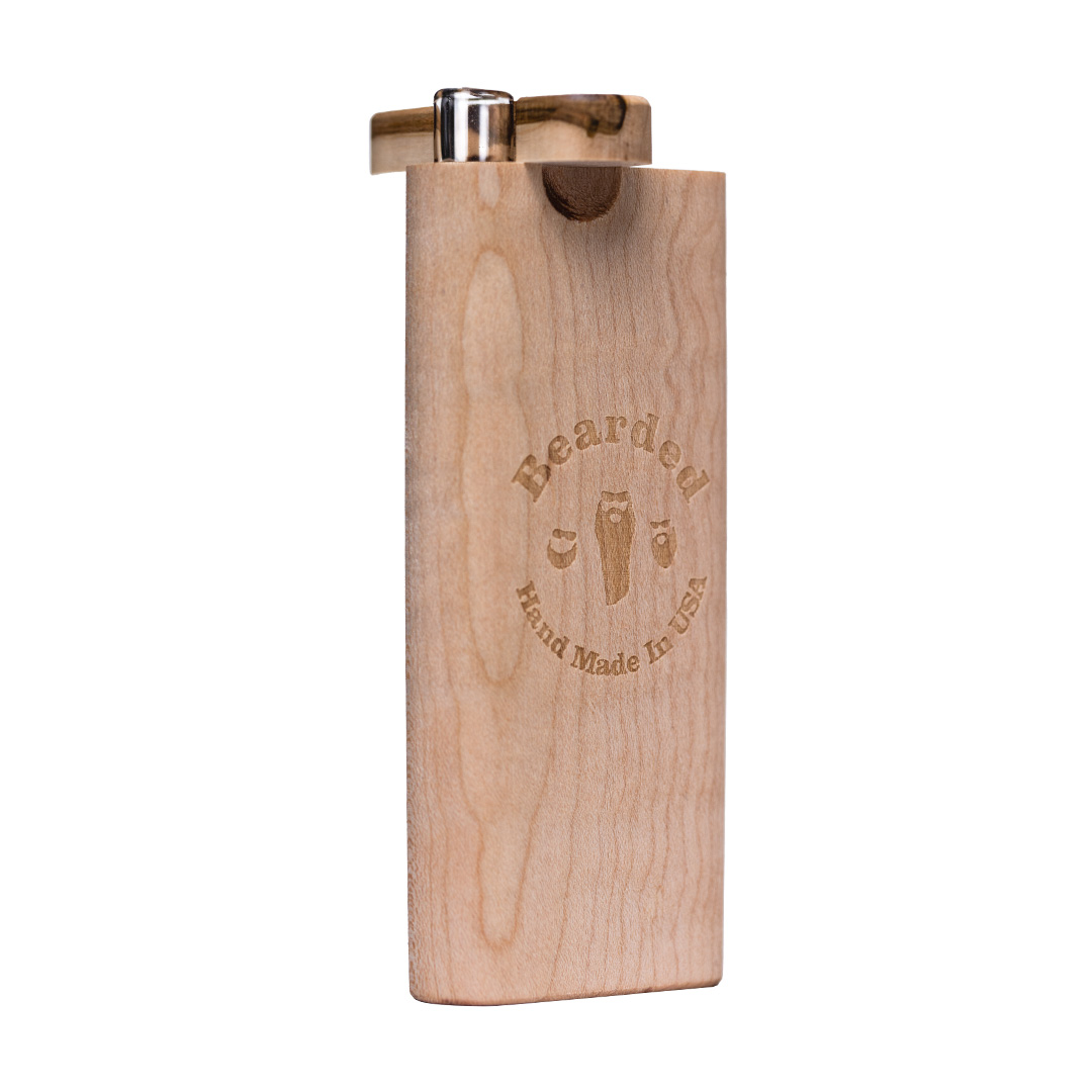 Photograph of product: Bearded | Chillum Dugout | Curly Maple