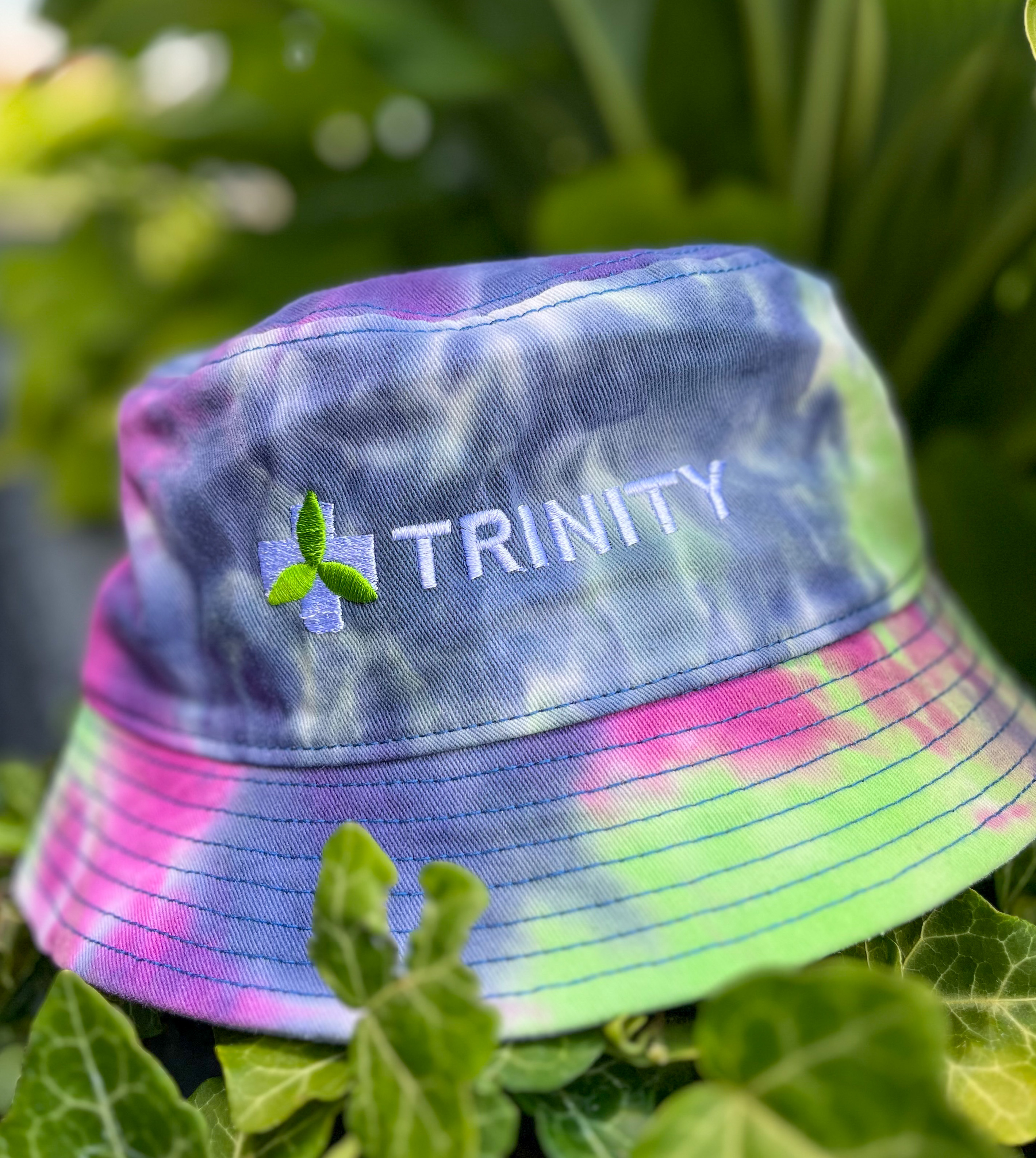 Photograph of product: Trinity Tie Dye Bucket Hat