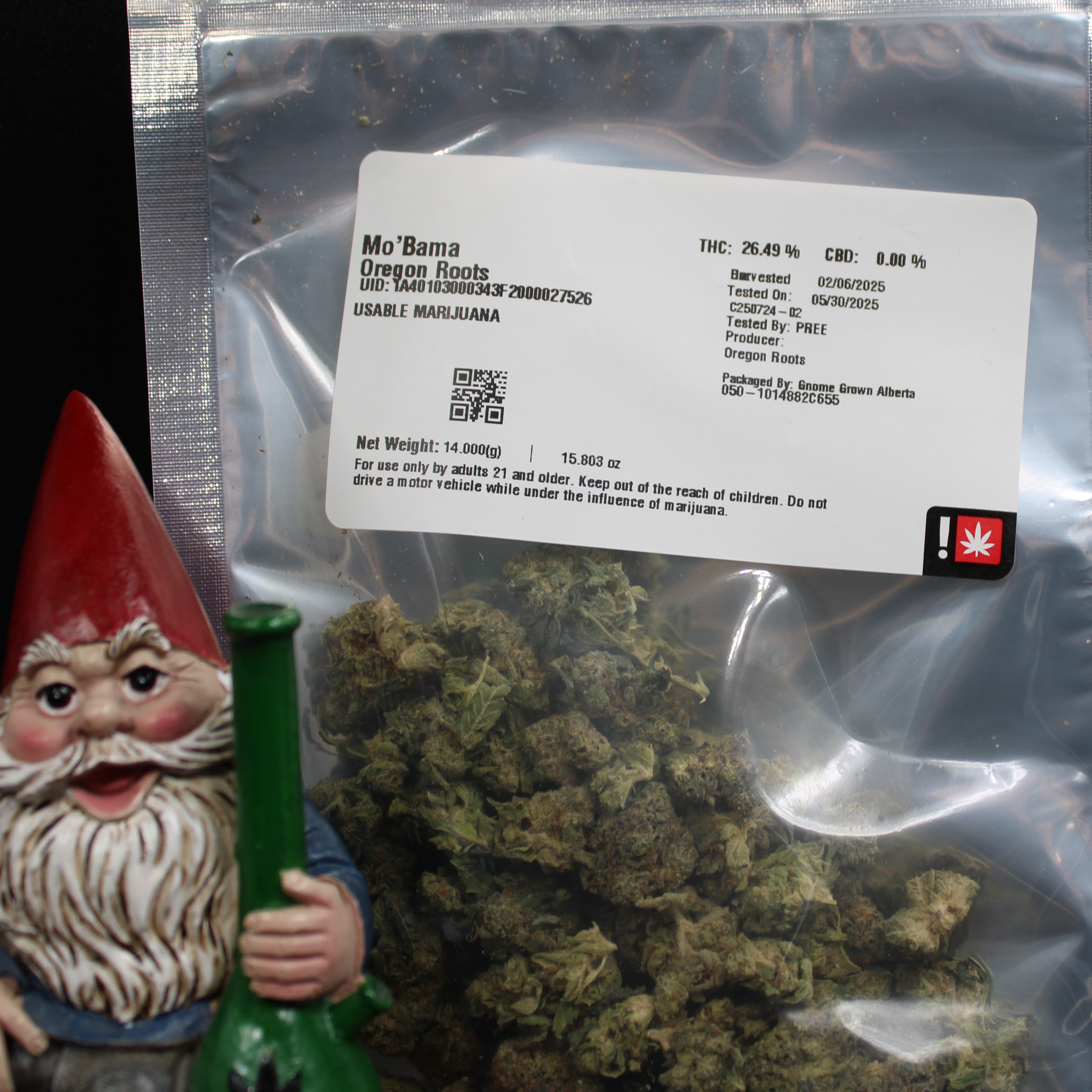 Photograph of product: Mo'Bama 1/2 Ounce