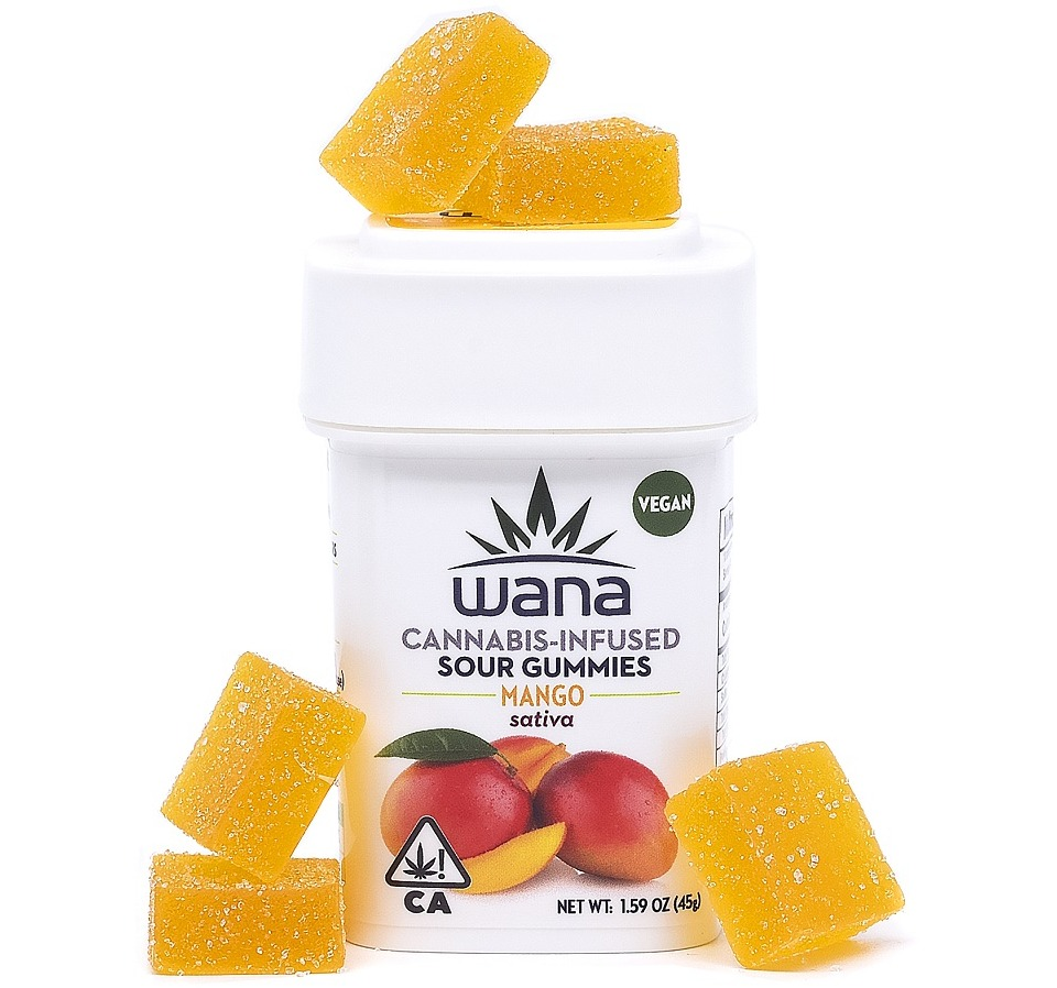 Photograph of product: Wana | Mango Oui'd Gummies 10pk I 100mg