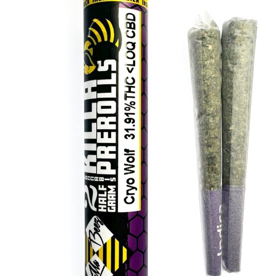 Photograph of product: Killa Beez Pre Roll: Stunna Berries - 