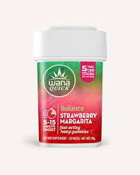 Photograph of product: Quick Strawberry Margarita | Gummies | 100mg