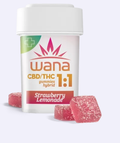 Photograph of product: Strawberry Lemonade 1:1 CBD:THC | 200mg