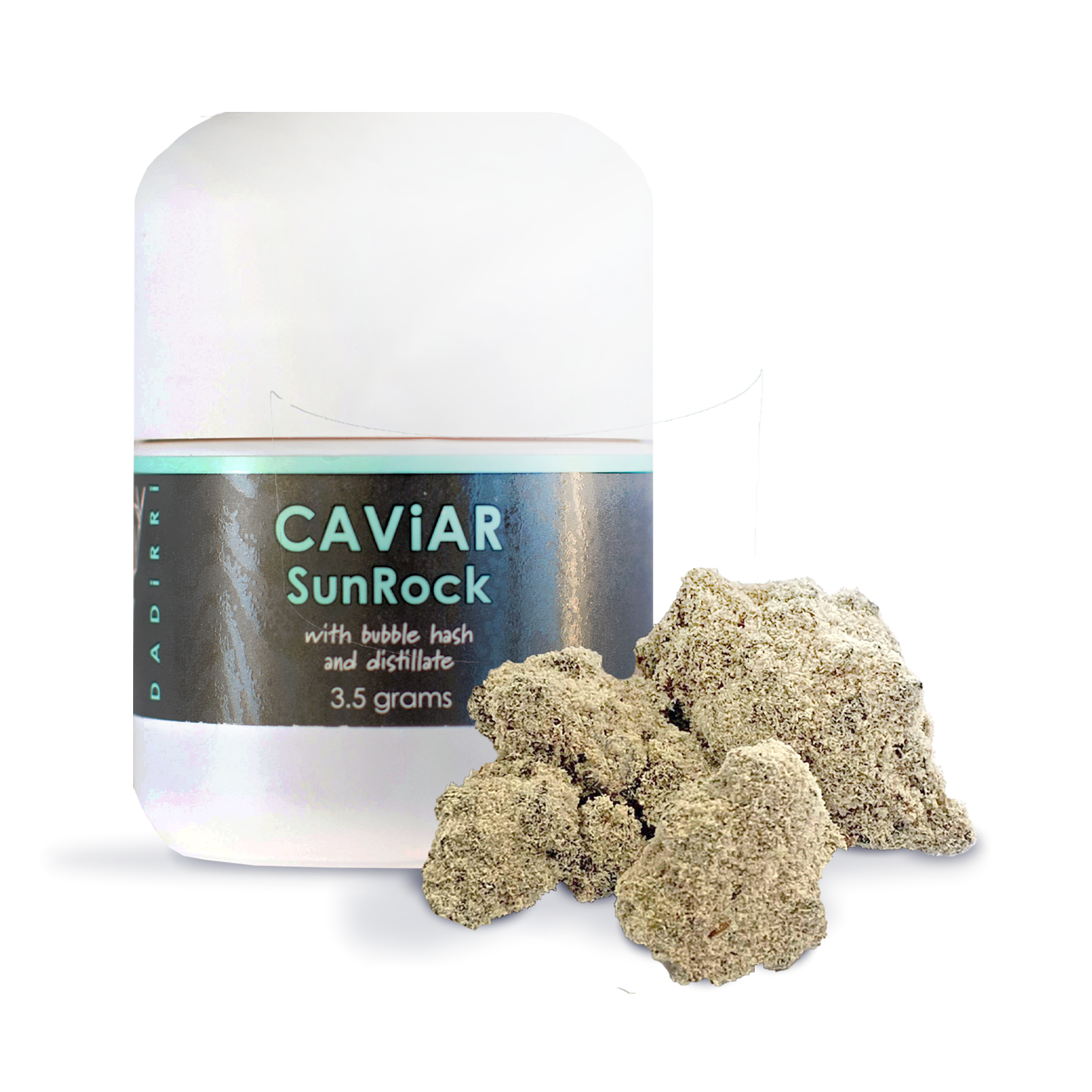 Photograph of product: DaDiRRi | Caviar Sunrock | 3.5G | Gelato Cake | Oui'd