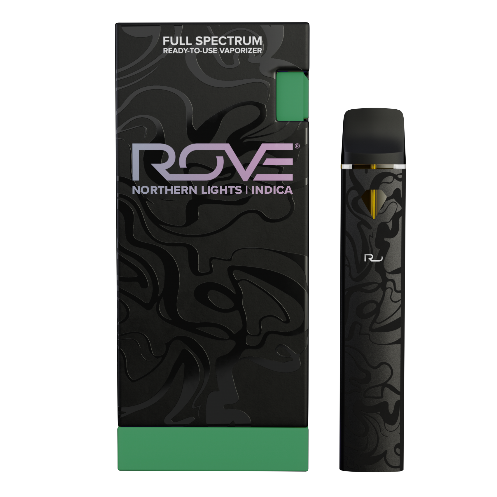 Photograph of product: ROVE Northern Lights Live Resin Diamond Pod & Battery | 1g