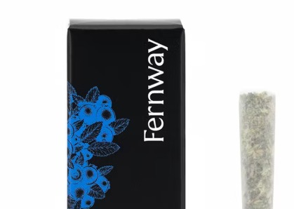 Photograph of product: Blueberry Cake 1g Preroll