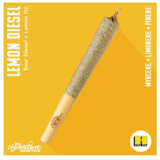 Photograph of product: Lemon Diesel Pre-roll | 0.5g